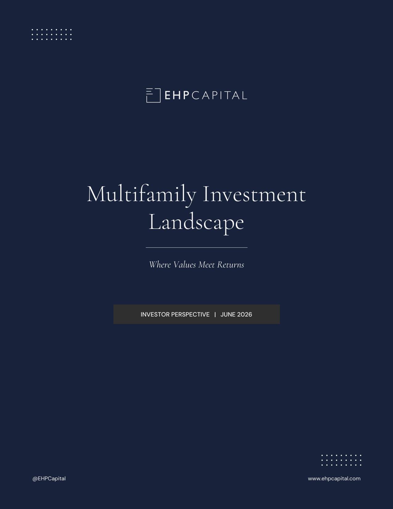 Multifamily Investment Landscape